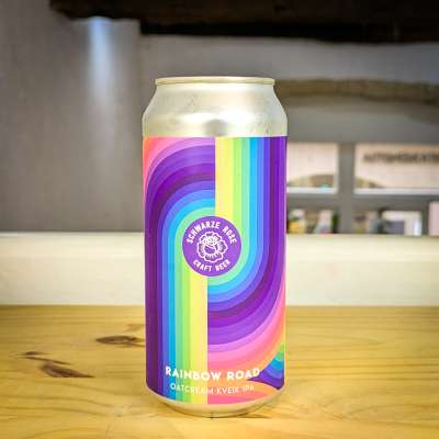 Schwarze Rose Rainbow Road